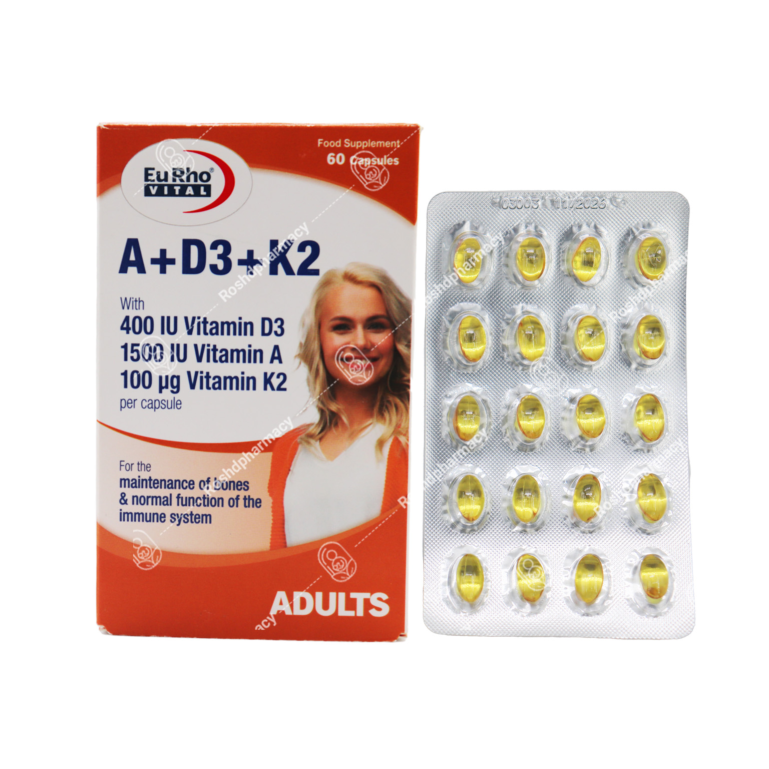 ویتامین آ و د3 و کا2